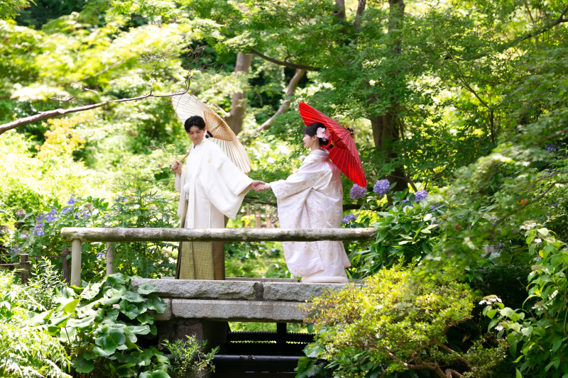 【繁忙期：（3/15~4/15 11/15~12/15）】三溪園フォトウエディングプラン