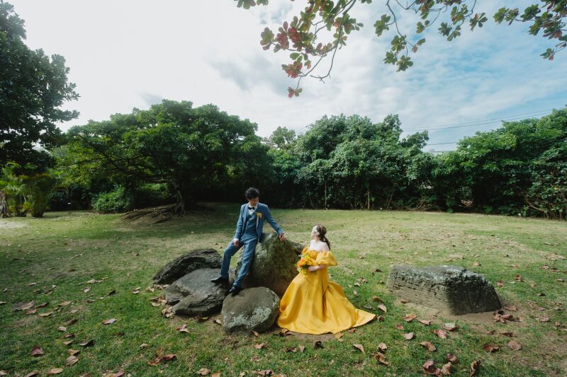 ビーチ以外での撮影も