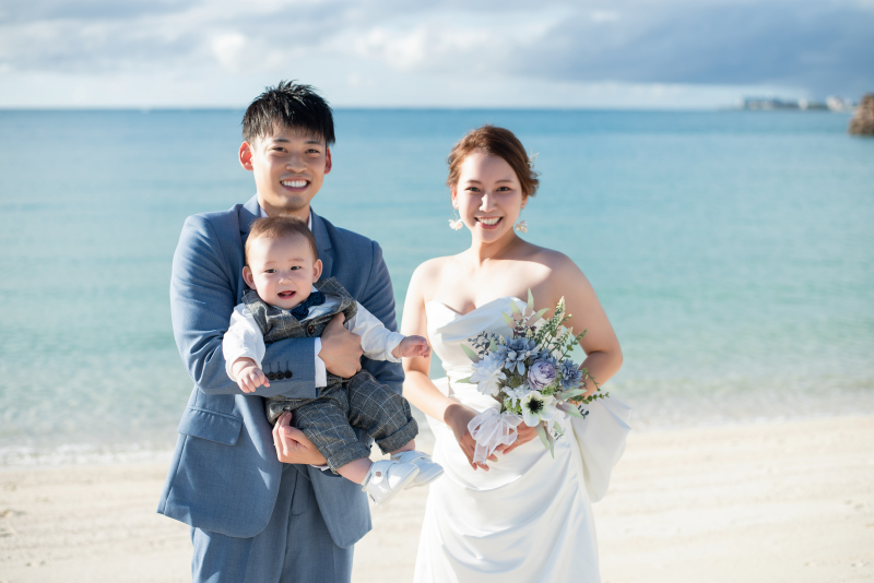 【沖縄本島】ファミリービーチ撮影プラン