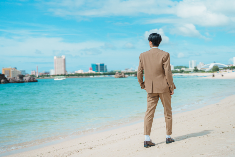 タキシード選びもお楽しみください