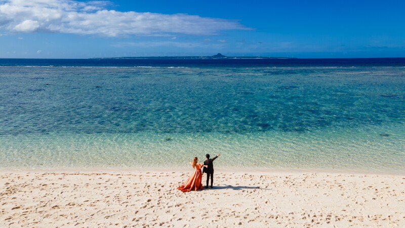 【沖縄本島】ビーチ撮影＋ドローン撮影プラン