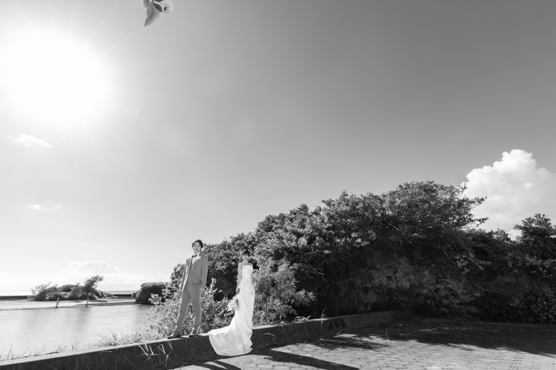 ドラマチックなモノクロの世界