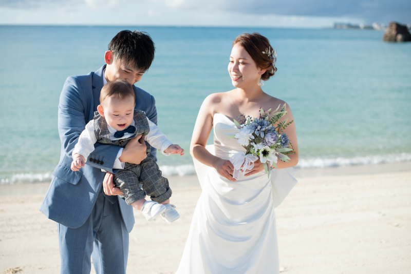 お子様と一緒に撮影スタート！