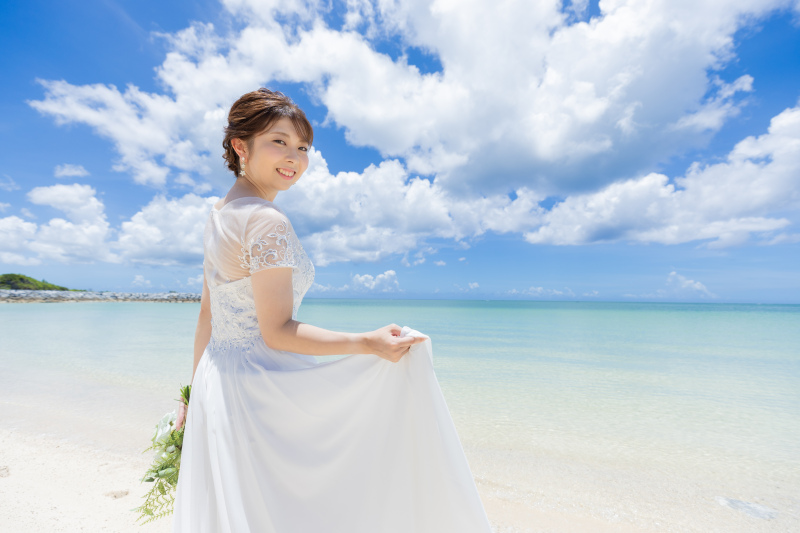 新婦様ソロショット