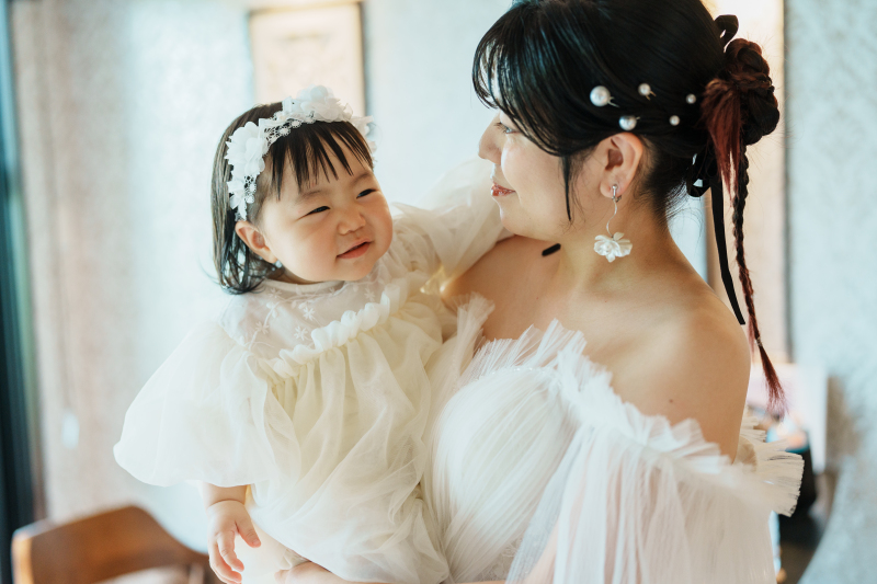 お子様も思い出に残るお衣裳を