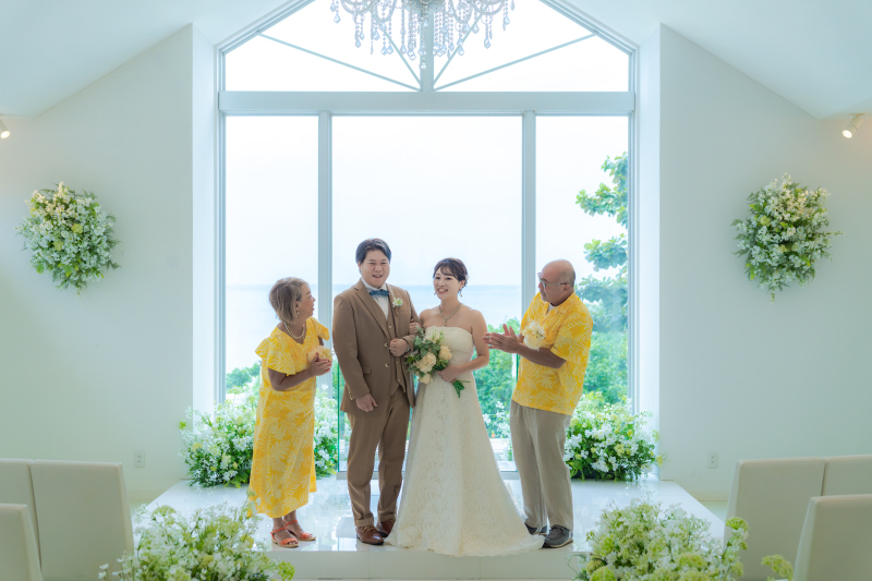 心温まるファミリーショット