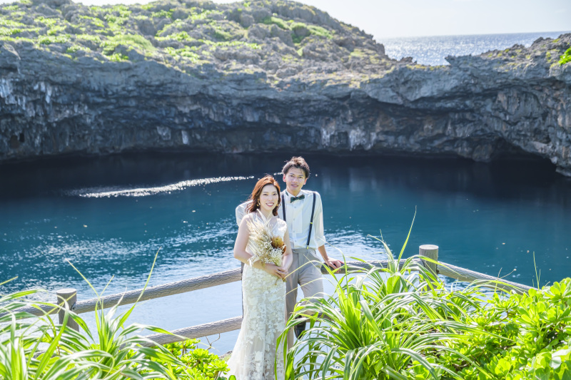 宮古島の自然の中で