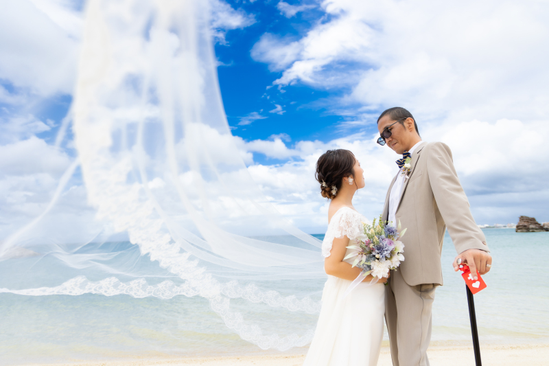 ヴェールもふんわり