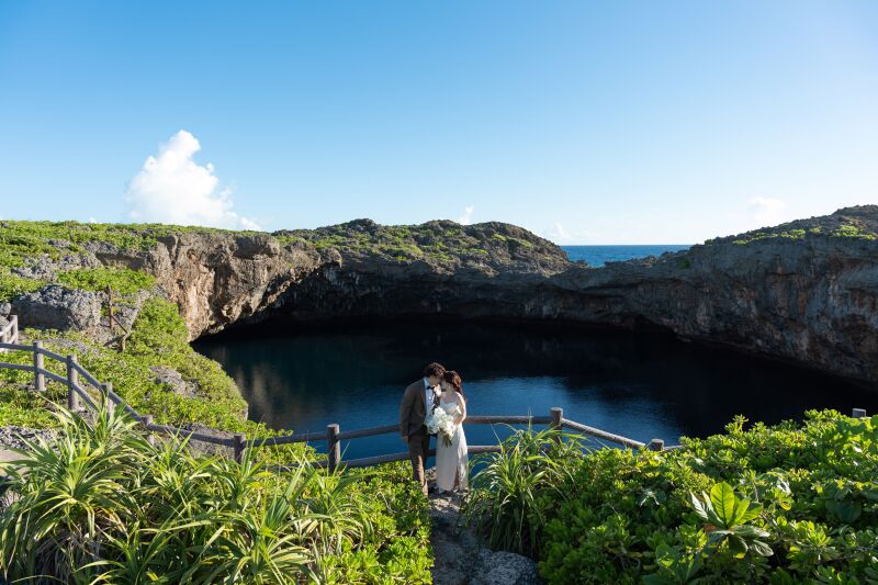 壮大な自然の中で