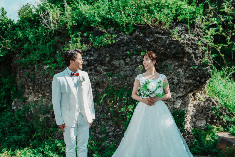 ビーチにグリーンもございます