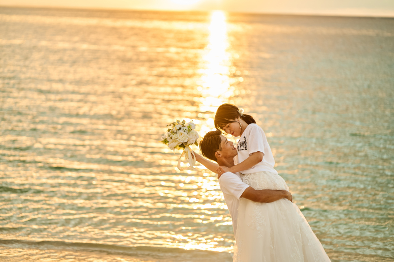 【沖縄本島】ビーチ・グリーン・サンセット撮影プラン