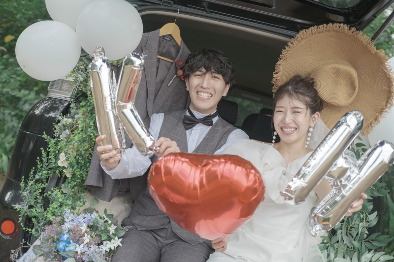 バルーンで可愛らしく