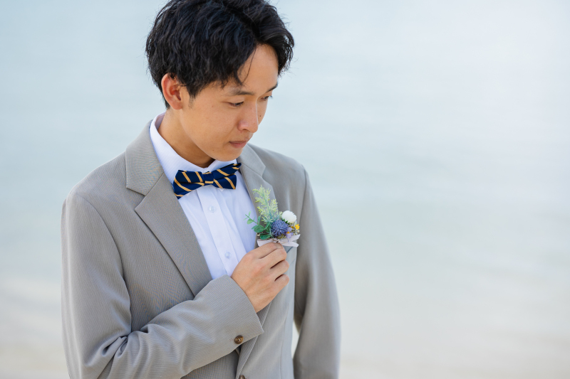新郎様ソロショット