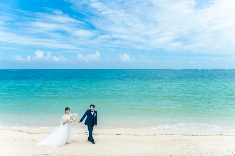 世界有数の美しい海にてビーチ撮影