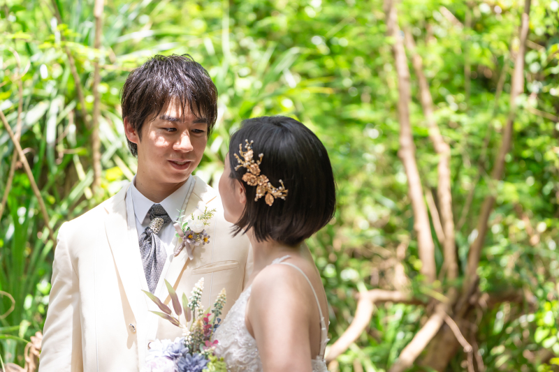 ヘアメイクも当日ご相談を