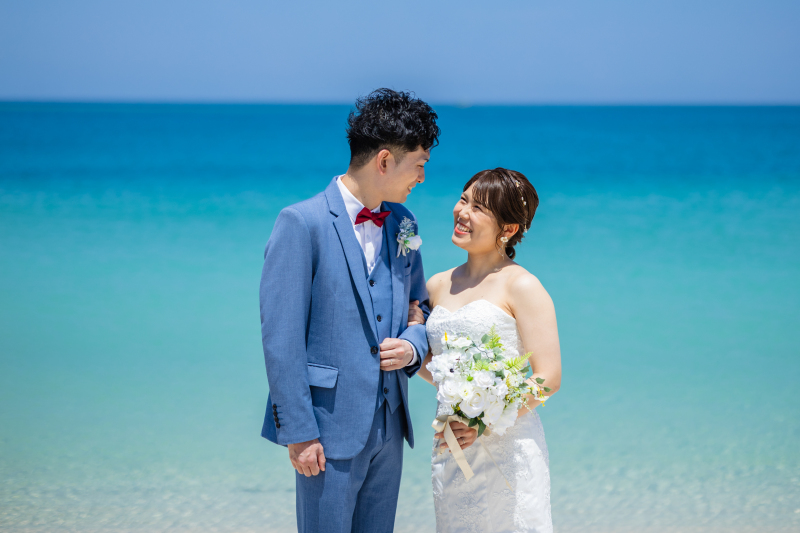 見つめ合いショット