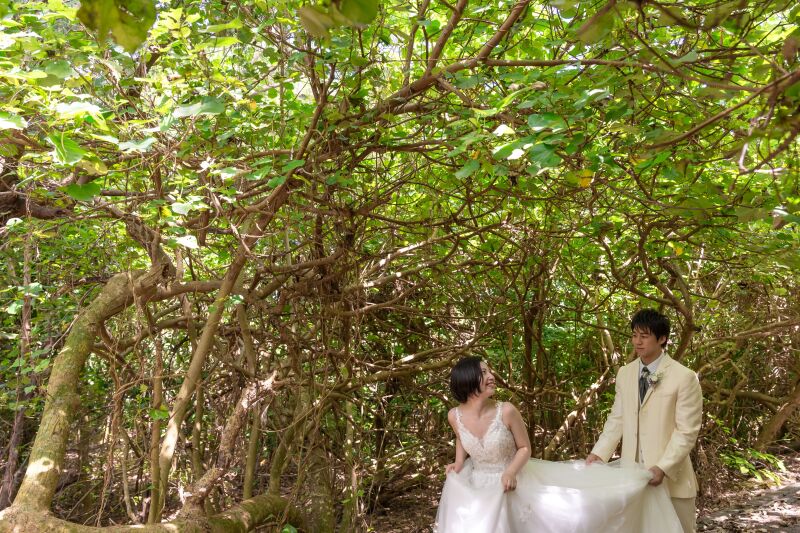 撮影後の仲睦まじい雰囲気