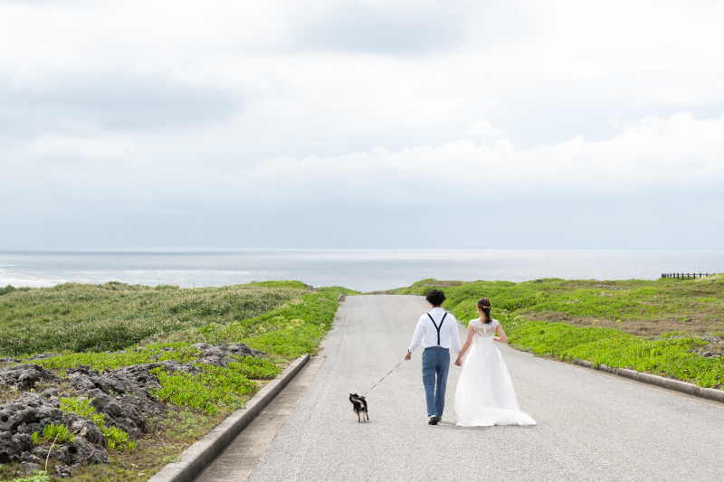 いつものお散歩を宮古島でも