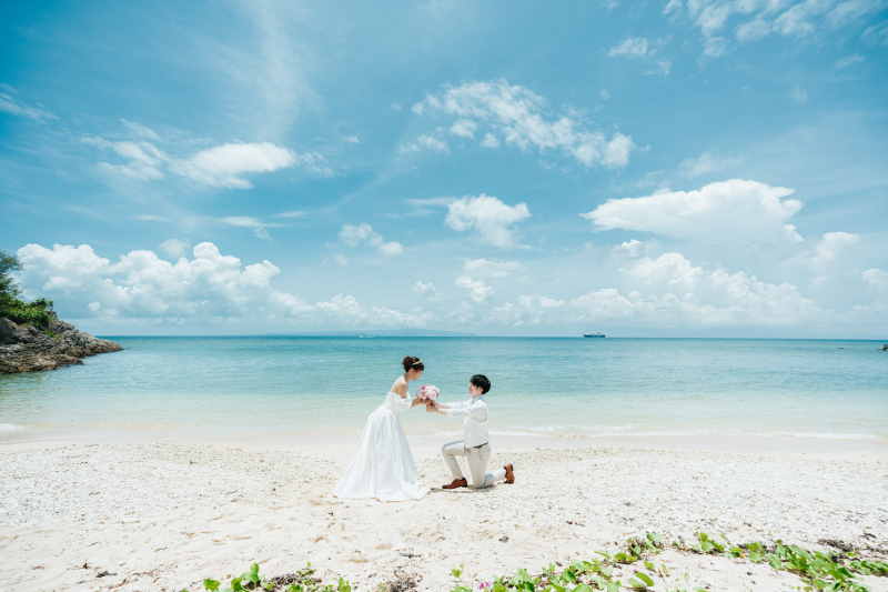 永遠の愛を誓うドラマチックな瞬間