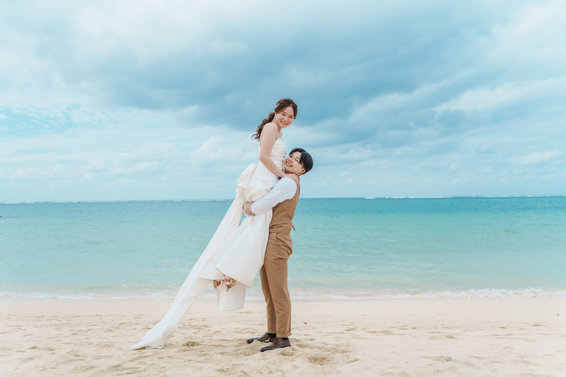 お姫様抱っこで可愛らしい1枚に