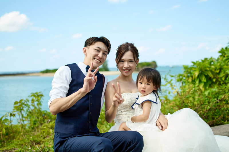 【沖縄本島】ファミリービーチフォト