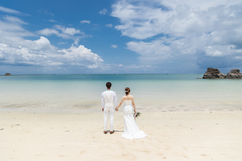 王道のバックショット