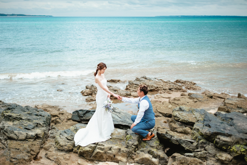 石垣島らしいビーチで