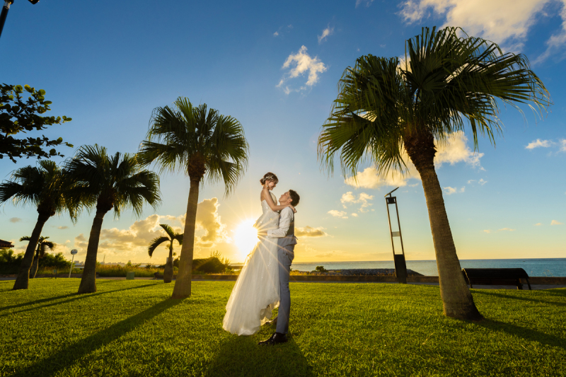 サンセット撮影