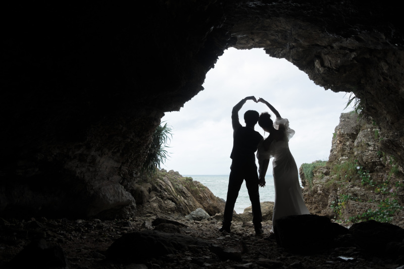 シルエット撮影