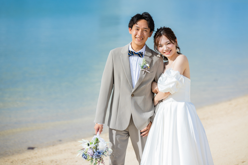 ギュッと腕組みショット