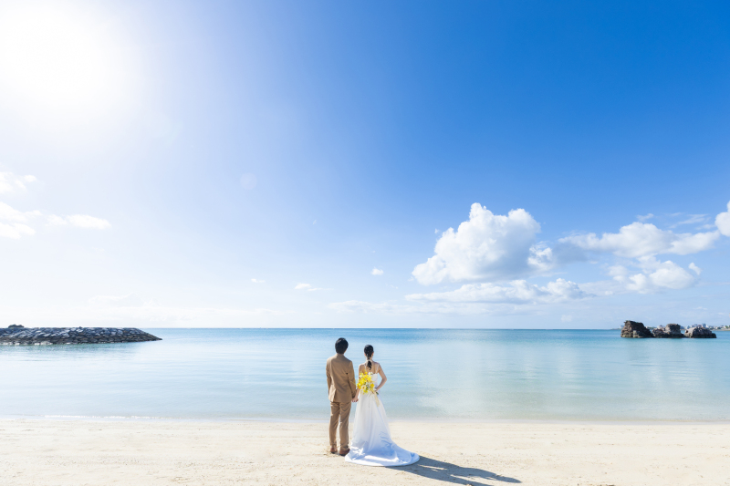 世界有数の美しい海にてビーチ撮影