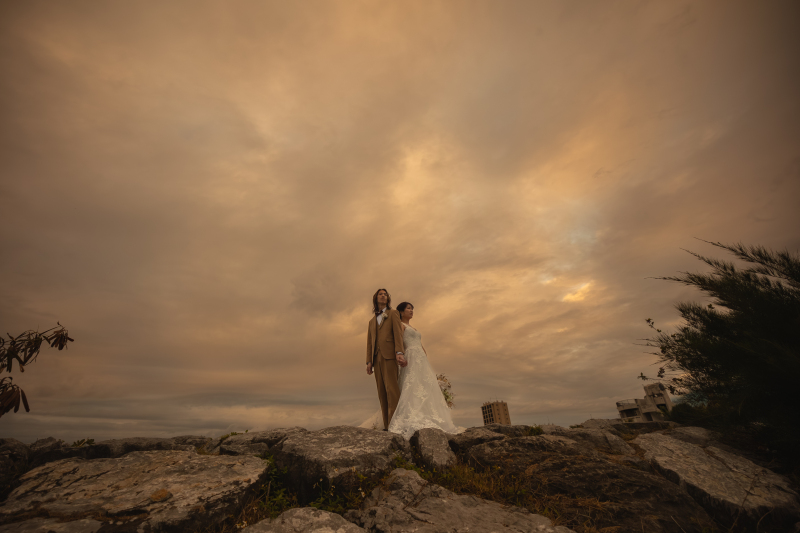 サンセット撮影も