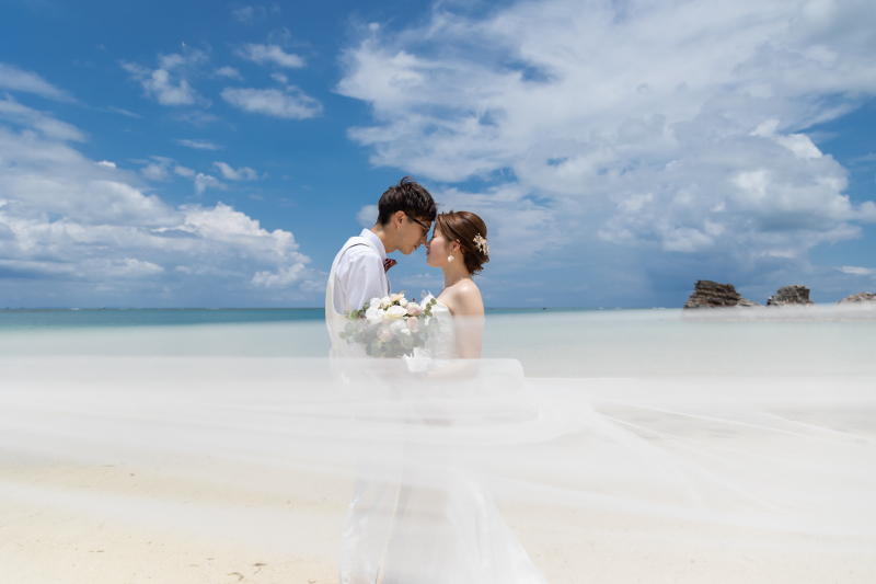 ベールを使って♪