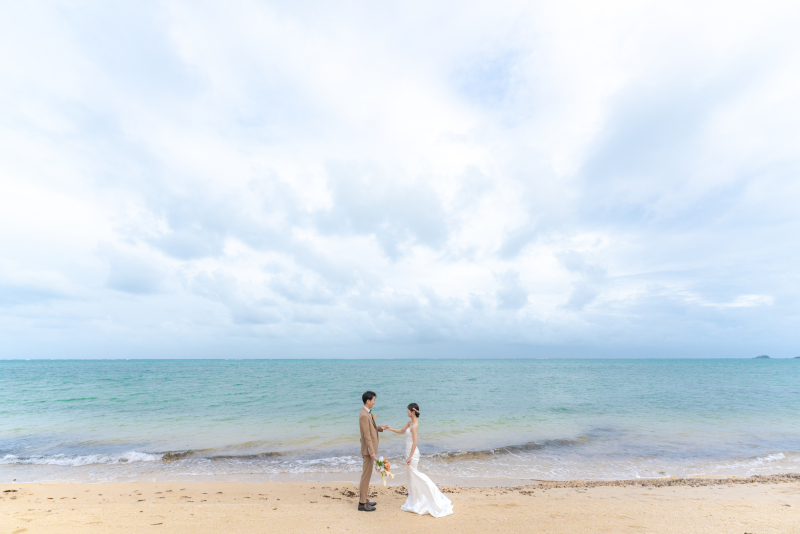 穏やかな時間が流れるビーチにて