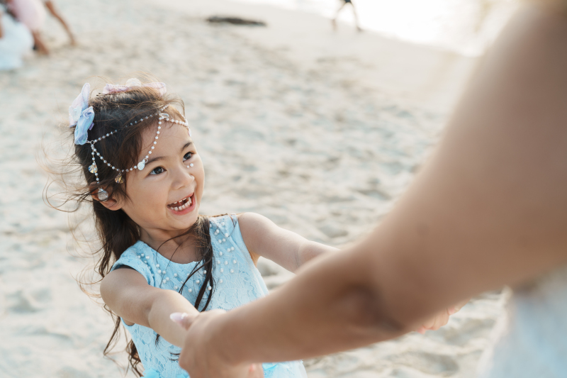 お子様が主役のお写真も