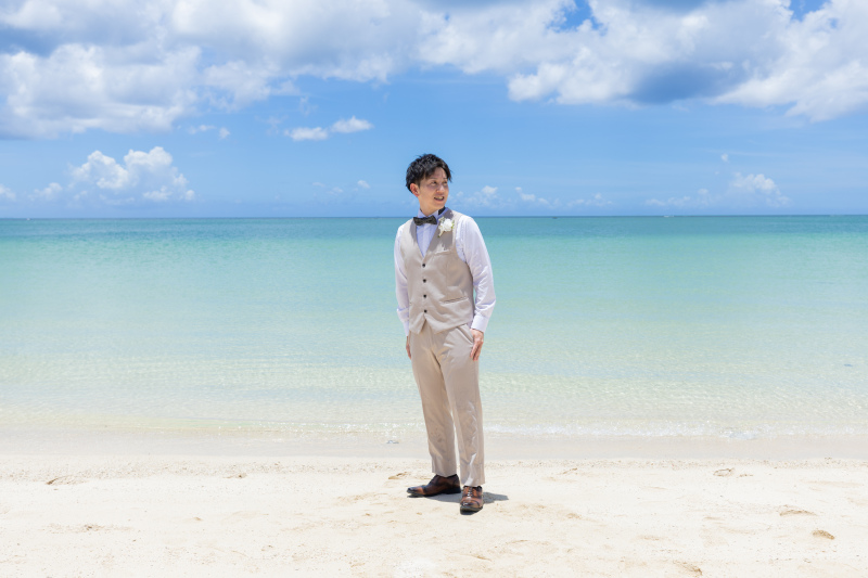新郎様ソロショット