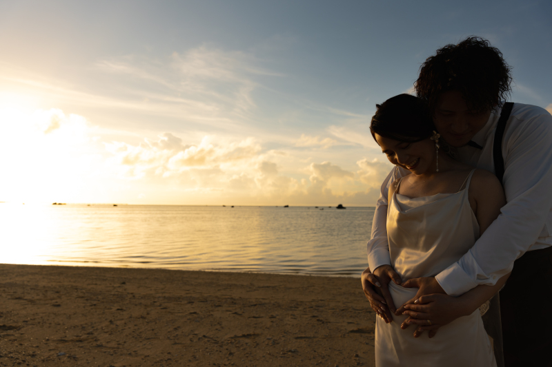 Sunny Snap OKINAWA_マタニティフォトの撮影ができる