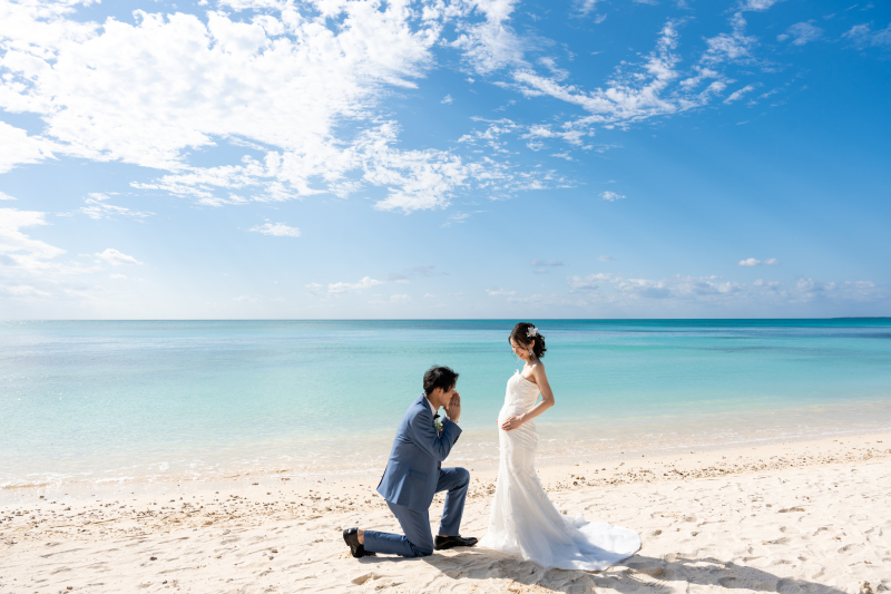 Sunny Snap OKINAWA_マタニティフォトの撮影ができる