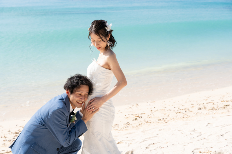 Sunny Snap OKINAWA_マタニティフォトの撮影ができる
