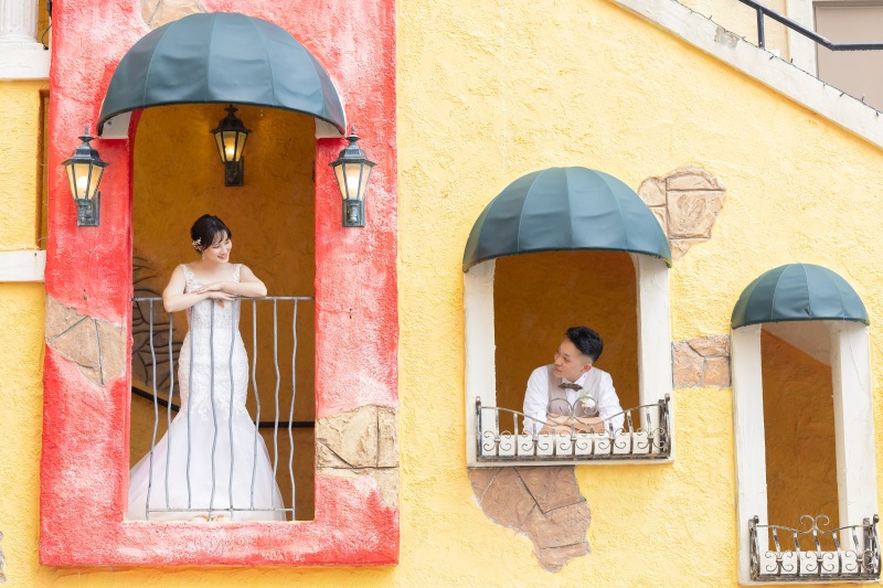 アメリカンビレッジで可愛らしいお洒落なお写真を