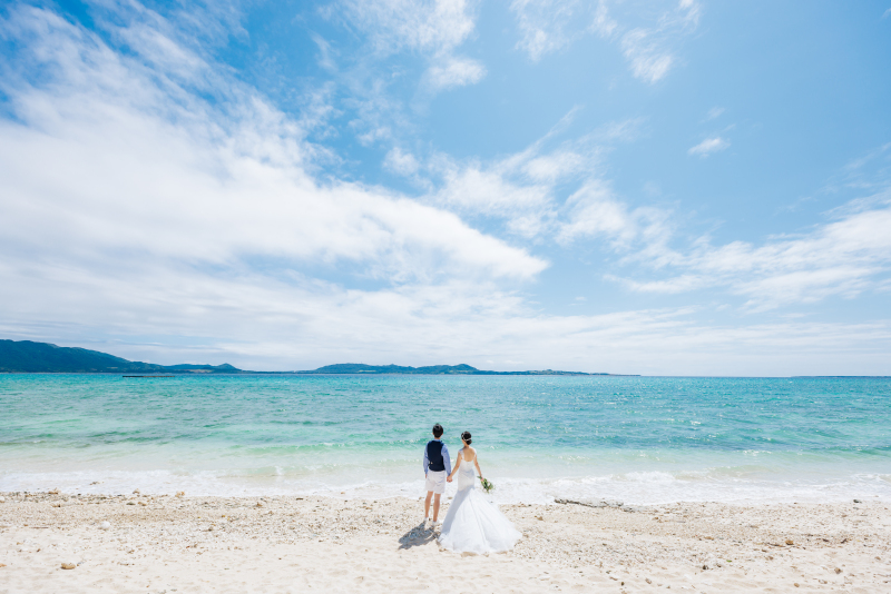 Sunny Snap OKINAWA_海で撮影できる