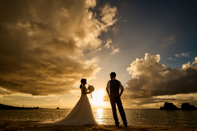 西海岸のサンセットは必見