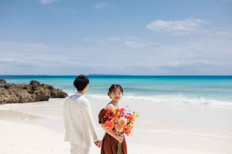 【宮古島】＼プロの美容アテンド同行の安心撮影♪*／68,200円で50カット！追加料金なしで衣裳選び放題！4～6月も間に合う！