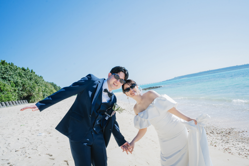 【宮古島】＼プロの美容アテンド同行の安心撮影♪*／68,200円で50カット！追加料金なしで衣裳選び放題！4～6月も間に合う！