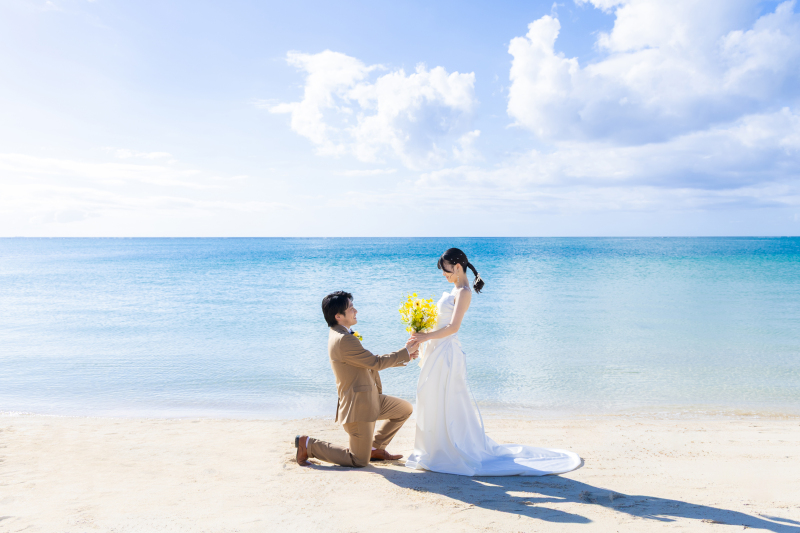 \Sunny Snap1周年特別プラン★12~2月迄撮影限定/【沖縄本島】衣裳・ヘアメイク付き3カット2万円台!ビーチ撮影プラン