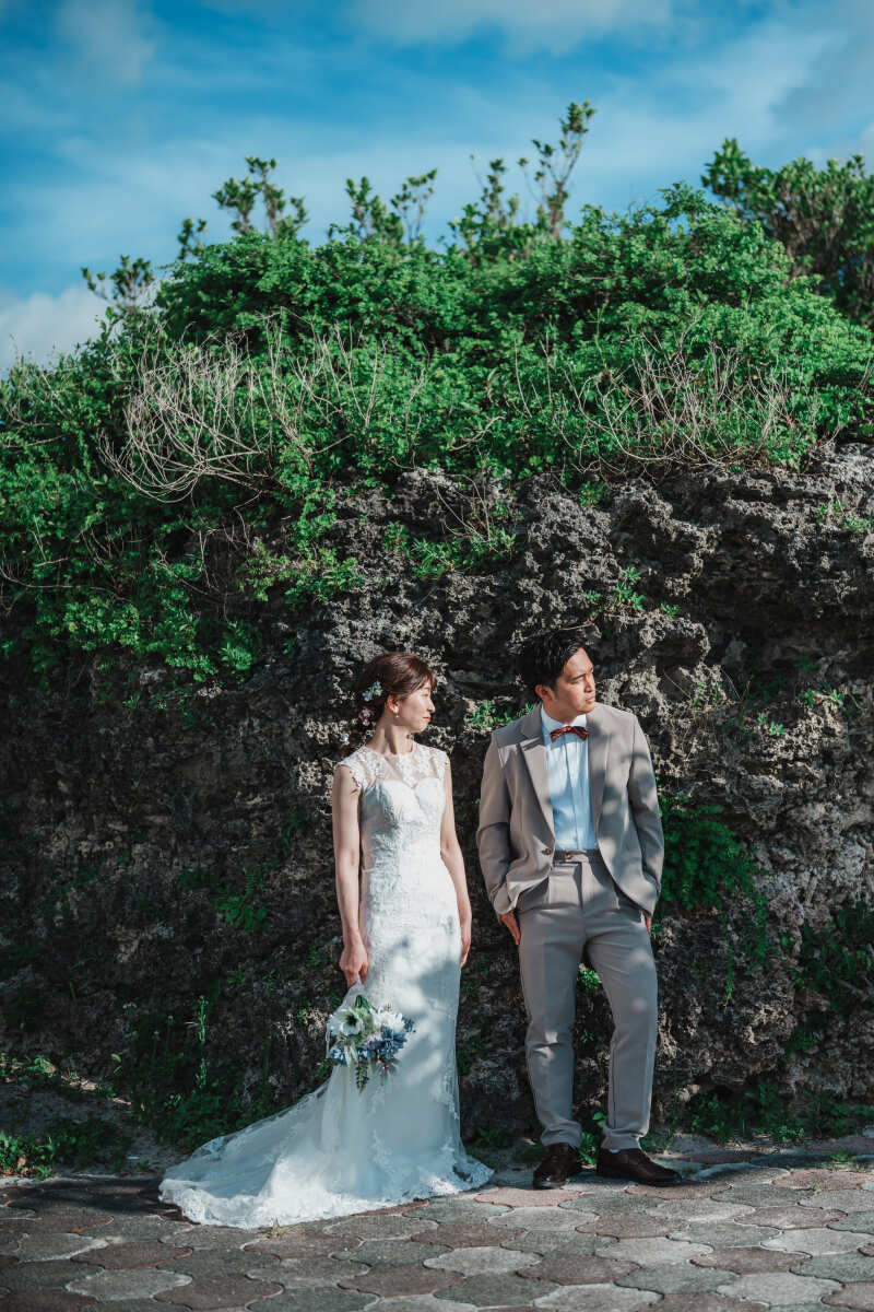 【沖縄本島_この夏だけの限定フォトプラン】／9月末までの撮影！ビーチ＆グリーンフォト50カット♪衣裳選び放題＆ヘアメイク全て込！