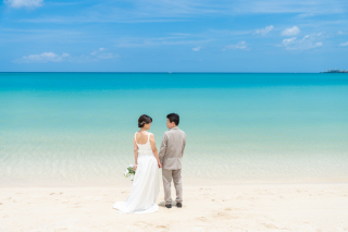 ＼SunnySnap1周年特別プラン★4月迄の撮影限定／【沖縄本島】衣裳・ヘアメイク付コミコミ3カット2万円台！ビーチ撮影プラン