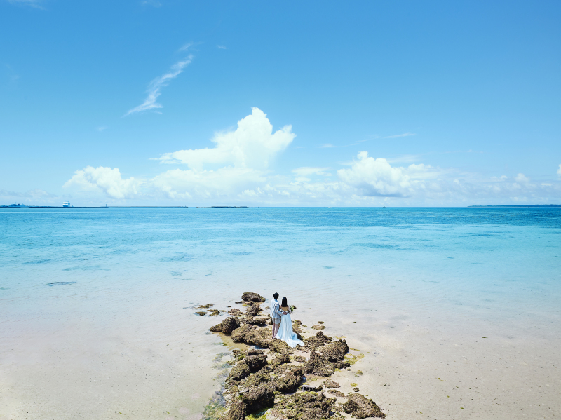 【石垣島】\ドローン付き★*/105カット13万円プラン♪フリーチョイスドレス&安心のヘアメイク付!11月~1月もまだ間に合う!