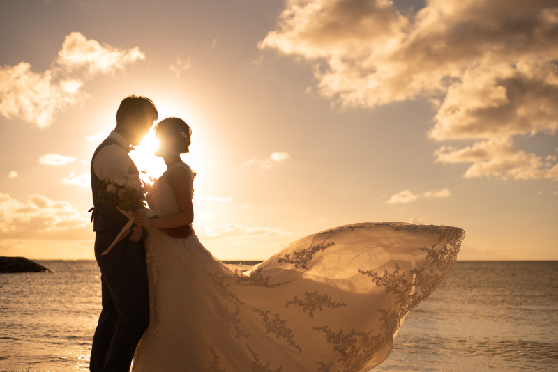 【沖縄本島・宮古島・石垣島どこでもOK】＼ビーチ&サンセット撮影♪／衣裳選び放題70カット93,500円★4～6月も間に合う！