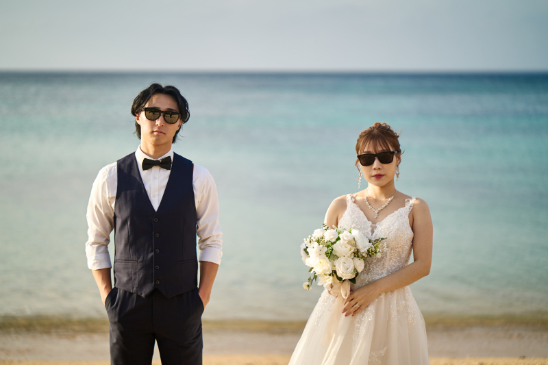 【宮古島】＼プロの美容アテンド同行の安心撮影♪*／68,200円で50カット！追加料金なしで衣裳選び放題！4～6月も間に合う！